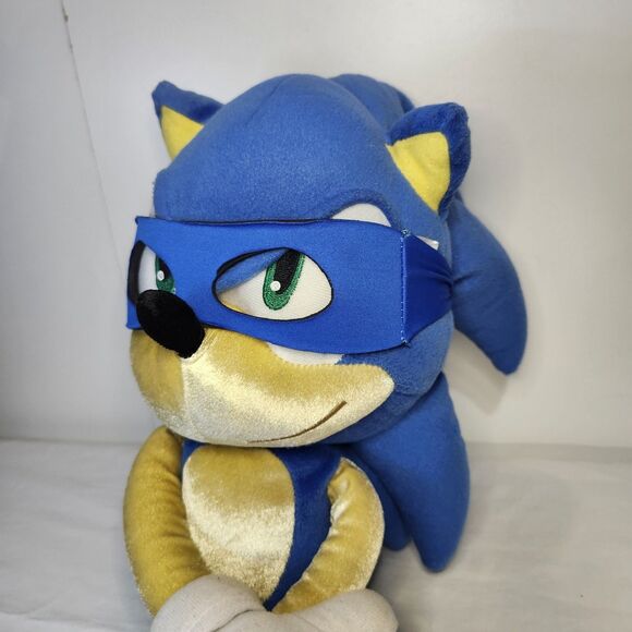 Sonic The Hedgehog Plush 24" SEGA Large Stuffed Toy Blue Doll Collector - Picture 4 of 16